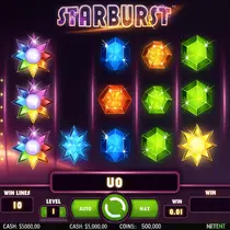 Infinity - Starburst Slot Game - NetEnt Classic